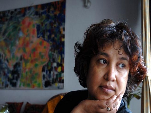 Exiled Bangladeshi author Taslima Nasreen. (File photo/ ANI)