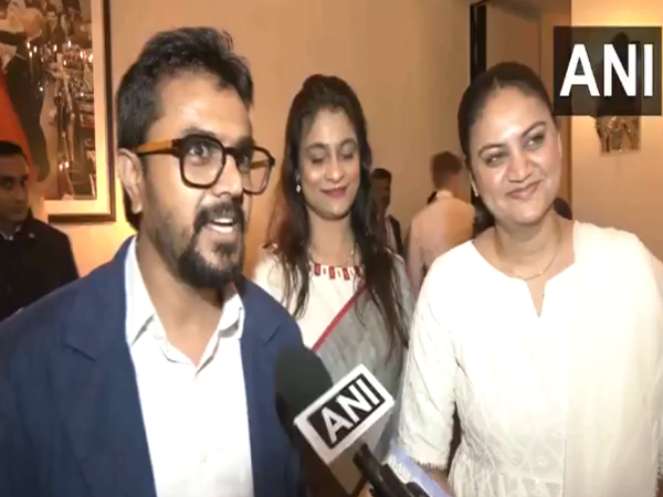 A member of Indian diaspora in Paris (Image/ANI)