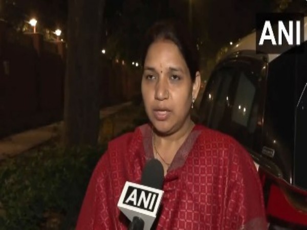 Delhi BJP MLA from Wazipur assembly constituency, Poonam Sharma (Photo/ANI)