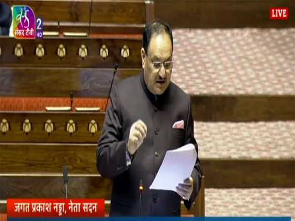 Bharatiya Janata Party (BJP) National President JP Nadda (Photo/ANI)