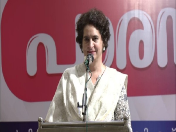 Congress MP from Wayanad, Priyanka Gandhi (Photo/ANI)