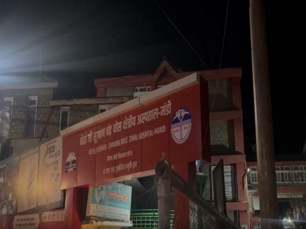 Visual from a hospital in Mandi district (Photo/ANI)