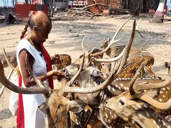 Deer Women of Andaman, Anuradha Rao, a fourth-generation resident of the islands. (Photo/ANI)