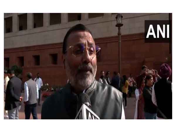 BJP MP Nishikant Dubey (Photo/ANI)