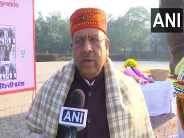 BJP MLA from Rohini Vijender Gupta (Photo/ANI)