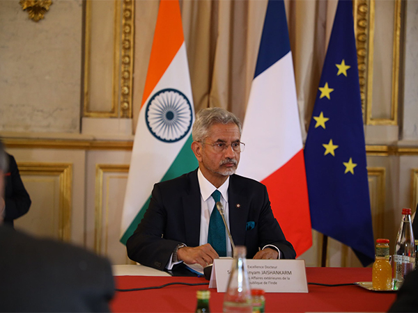 External Affairs Minister S Jaishankar at CEOs Forum in Paris  (Photo/ @DrSJaishankar)