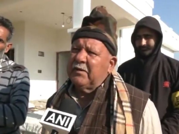 Mukhtar Singh, the Sarpanch of Kamila village. (Photo/ANI)