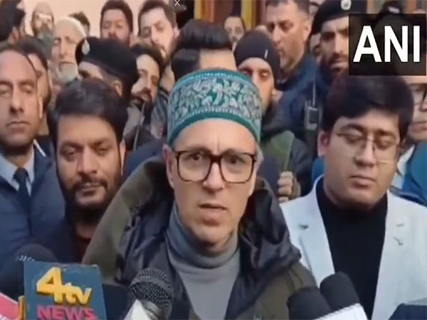  Jammu and Kashmir Chief Minister Omar Abdullah (Photo/ANI)