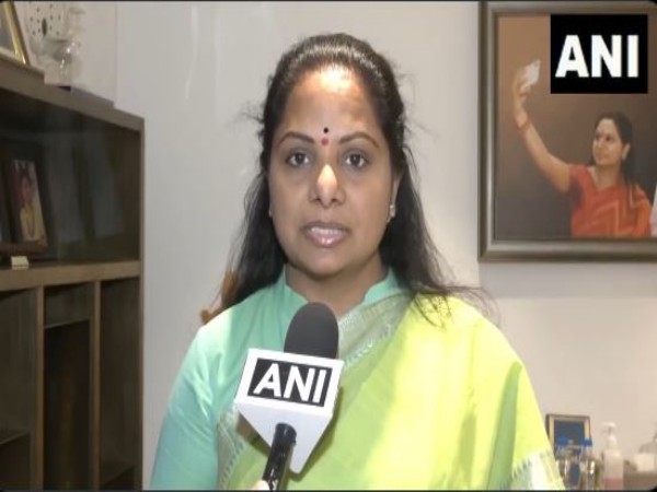 BRS MLC K Kavitha. (File Photo/ANI)