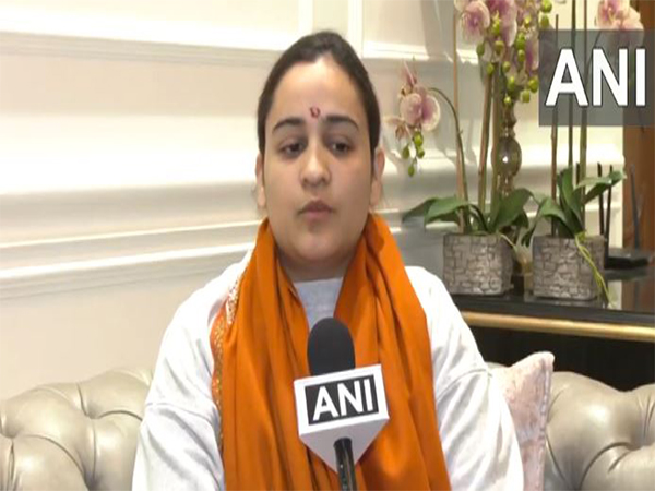  Vice Chairperson of UP Women's Commission Aparna Yadav (Photo/ANI)