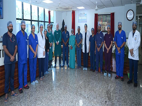  AIIMS Bhubaneswar team with Australian experts (Photo/ANI) 