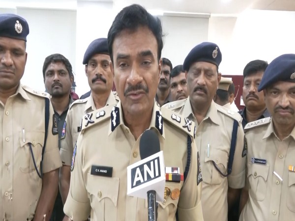 Commissioner of Police Hyderabad City, CV Anand (Photo/ANI)