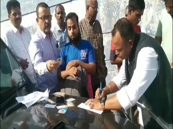 Assam STF arrests ABT memeber Abu Salam Ali (Photo/ANI)