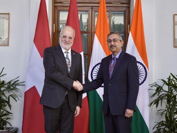 India-Switzerland Foreign Office Consultations co-chaired by MEA Secy West Tanmay Lal and Swiss State Secretary for Foreign Affairs, Alexandre Fasel (Photo/X@MEAIndia)