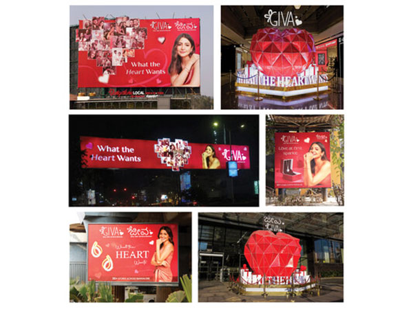 From dazzling hoardings to immersive mall installations, GIVA’s Valentine’s Day campaign #WhatTheHeartWants brought real love stories to life, capturing hearts nationwide