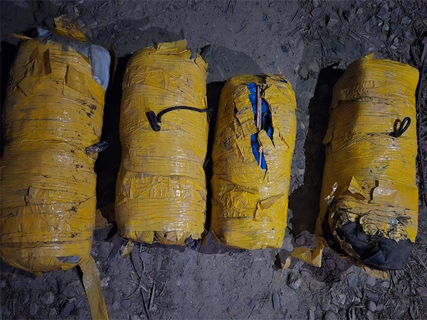 Punjab Police arrest drug smuggler with 30 kg heroin in Amritsar (Photo/ANI)