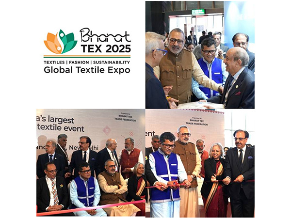 Bharat Tex 2025 kicks off at Bharat Mandapam (Images: PIB and Organiser)