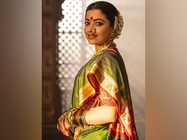 Rashmika Mandanna as Maharani Yesubai (Photo: Instagram/@rashmika_mandanna)