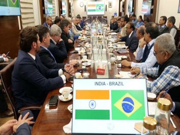 Meeting between Indian and Brazilian officials (Photo/Ministry of Agriculture & Farmers Welfare)