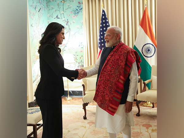 US Director of National Intelligence Tulsi Gabbard, PM Narendra Modi (Image Credit: X/@NarendraModi)