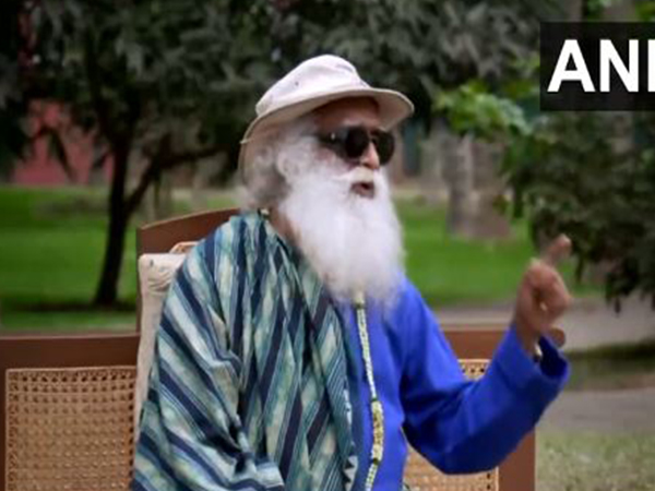 Sadhguru Jaggi Vasudev during 'Pariksha Pe Charcha'. (Photo/ANI)