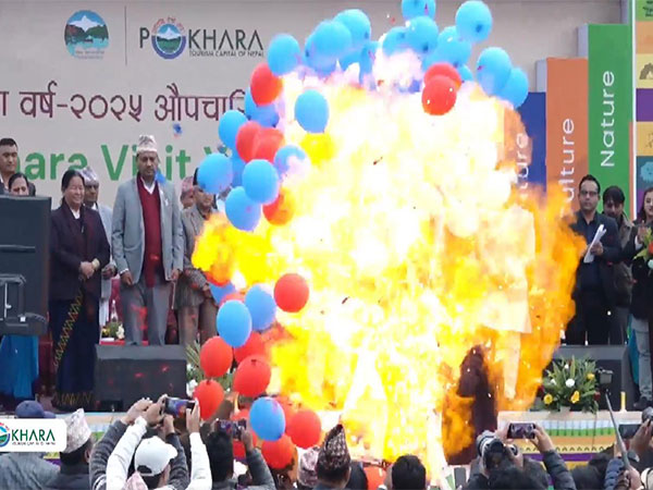 Screen-grab from the live streaming video.(Photo/YouTube Channel Pokhara Metropolitan City Office)