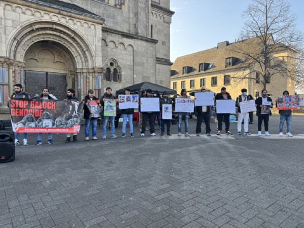 BNM protest taking place in Germany (Image Source: @BNMovement_)