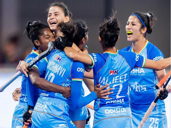 Team India celebrating. (Photo- HI Media)