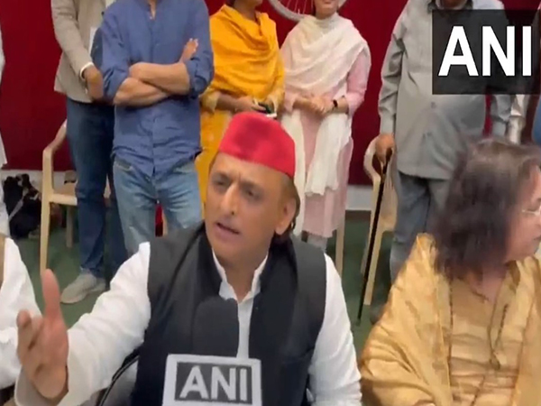 Samajwadi Party (SP) chief Akhilesh Yadav (Photo/ANI)