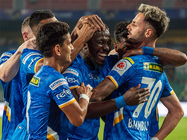 Chennaiyin FC players celebrating a goal. (Photo- Chennaiyin FC)
