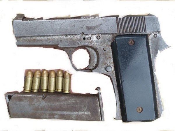 One pistol 32 bore along with 6 live cartridges were also recovered, (Pic/@DGPPunjabPolice)