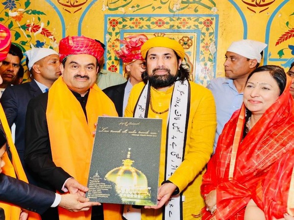 Adani Group Chairman Gautam Adani during his visit to Ajmer Sharif Dargah (Photo/X @gautam_adani)