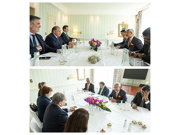 EAM Jaishankar with leaders of Argentina and Romania (Photo/X@DrSJaishankar)