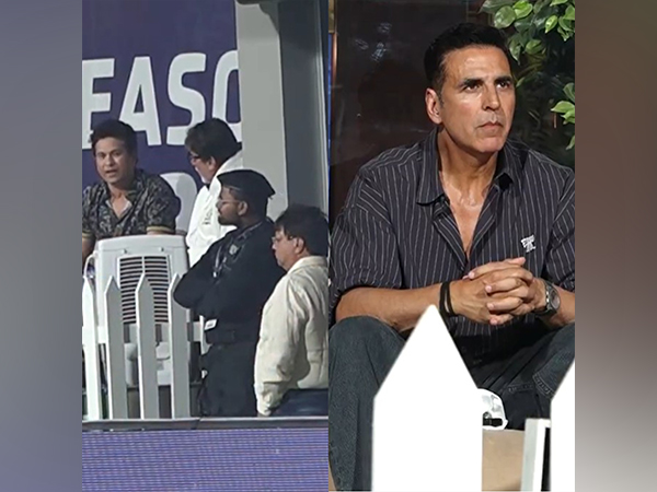 Amitabh Bachchan, Sachin Tendulkar and Akshay Kumar (Image Source: ANI)