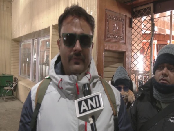 Tourist awaiting his turn for experiencing Gulmarg's gondola ride (Photo: ANI) 