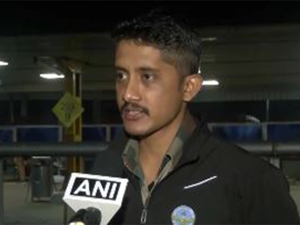 Indian Air Force (IAF) and eyewitness, Ajit.(Photo/ANI)