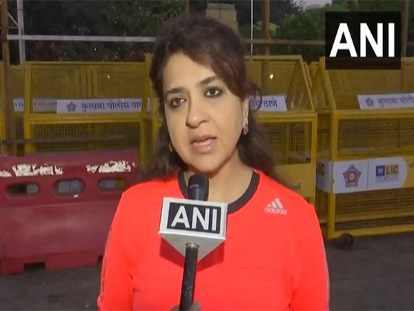 Shiv Sena leader Shaina NC (Photo/ANI)