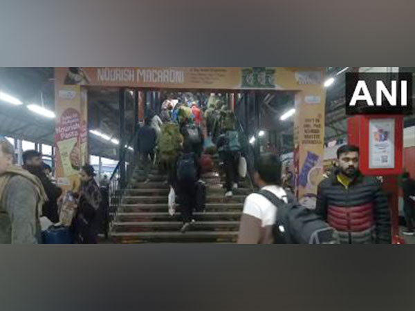 Visuals from Platform 14—where the stampede broke out (Photo/ANI)