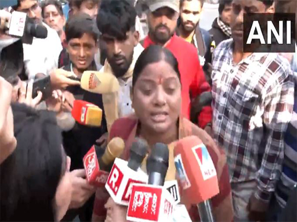 Poonam Devi, a relative of one of the deceased of Delhi railway stampede (Photo/ANI)