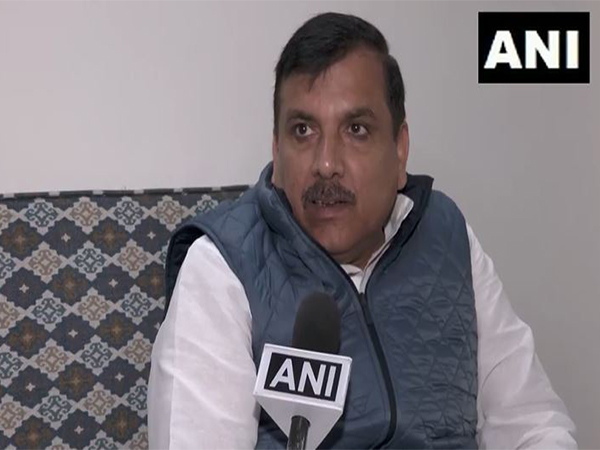 Aam Aadmi Party (AAP) MP Sanjay Singh (Photo/ANI)