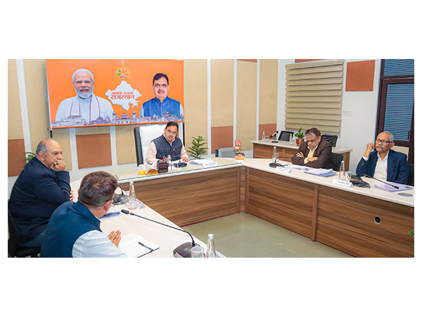 Rajasthan CM Bhajanlal Sharma holds meeting to review development works (Photo/State government)