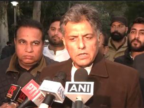 Congress MP Manish Tewari (Photo/ANI)