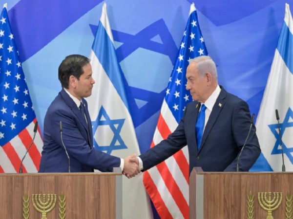 US Secretary of State Marco Rubio (left), Israel PM Benjamin Netanyahu (Image Credit: X/@IsraeliPM)