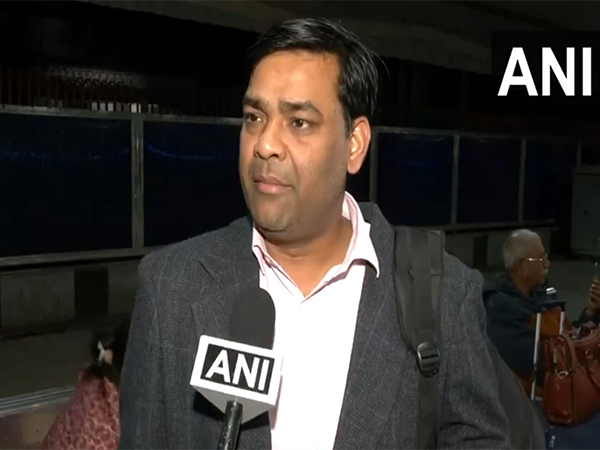 A passenger who felt the earthquake tremors at the New Delhi Railway Station (Photo/ANI) 