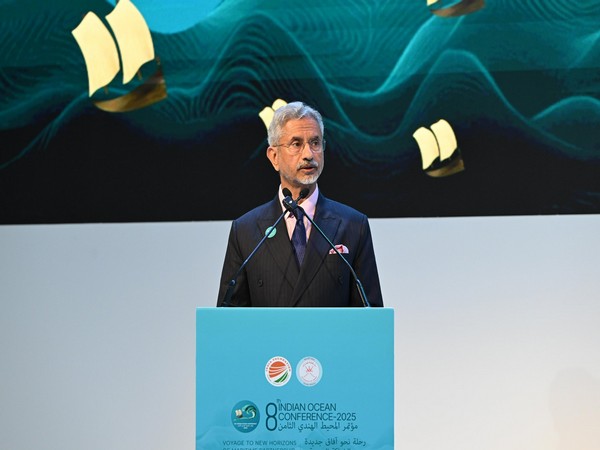 EAM Jaishankar delivering keynote address at the 8th Indian Ocean Conference (Photo/X@DrSJaishankar)