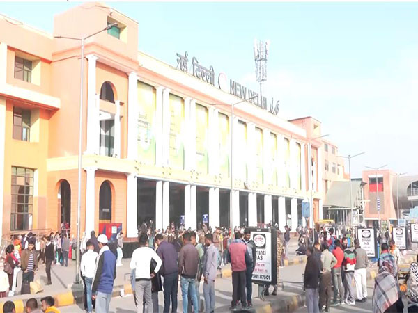 Visual from the New Delhi Railway station (Photo/ANI)