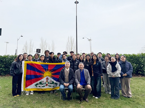 Young Tibetans participating in the Tibet Awareness Day (Image Source: Central Tibetan Administration)