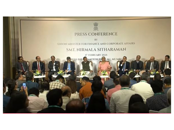 Press conference by Finance Minister Nirmala Sitharaman, MoS Pankaj Chaudhary and ministry officials (Image: PIB Mumbai)