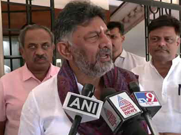 Karnataka Deputy Chief Minister DK Shivakumar. (Photo/ANI)