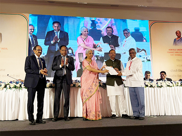 Finance Minister Nirmala Sitharaman launches Mutual Credit Guarantee Scheme for MSMEs (Images: X/@DFS_India)
